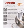 Кастрюля нерж. SAFIA SF-CA4022G 4л, d22см, стекл.крышка