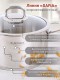 Кастрюля Kukmara Safia SF-CA4022G, 4 л, нержавеющая сталь