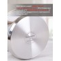 Кастрюля нерж. SAFIA SF-CA4022G 4л, d22см, стекл.крышка