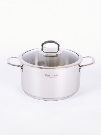 Кастрюля Kukmara Safia SF-CA4022G, 4 л, нержавеющая сталь