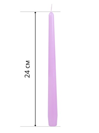 Свеча античная сиреневая