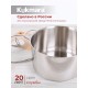 Кастрюля Kukmara Safia SF-CA9028G, 9 л, нержавеющая сталь