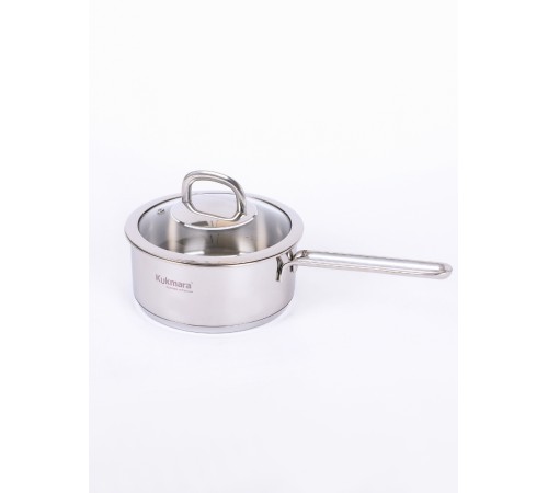 Ковш с ручкой Kukmara Safia SF-LDL1216G, 16 см, нержавеющая сталь Ковш с ручкой Kukmara Safia SF-LDL1216G, 16 см, нержавеющая сталь