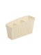 Органайзер "Лофт" с перегородками 245х95х140 мм (слон.кость)