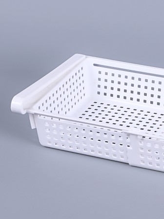 Органайзер "Лофт" для холодильника раздвижной (белый)