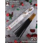 Благовония HEM, шестигранники, Белый шалфей Кокос (White sage Coconut)