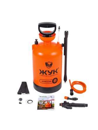 Опрыскиватель Жук 8л Классик ОП-207 тел.брандспойт