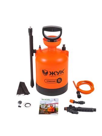 Опрыскиватель Жук 5л ОП-207 тел.брандспойт