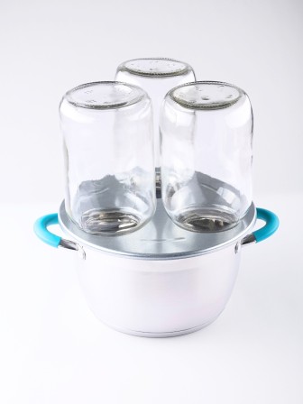 Стерилизатор для банок 3х местный d82