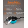 Ковш Scovo Colibri RB-031, 18см, со стеклянной крышкой