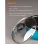 Ковш Scovo Colibri RB-031, 18см, со стеклянной крышкой