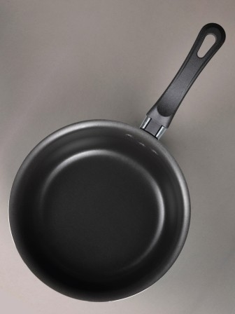 Ковш Scovo Colibri RB-031, 18 см, стеклянная крышка, антипригарное покрытие