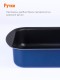 Противень Scovo Colibri RB-055, 25 х 19 х 5 см, антипригарное покрытие, ультрамарин 