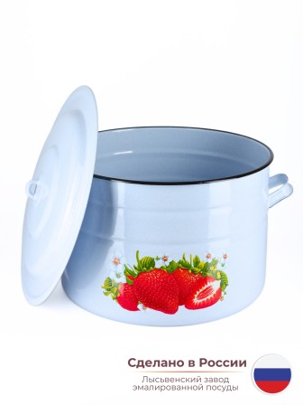Бак эмалированный 40 л С-2840/4Рб Сочная клубника