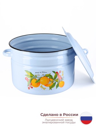 Бак эмалированный 25 л С-2828/4Рб Фруктовая фантазия