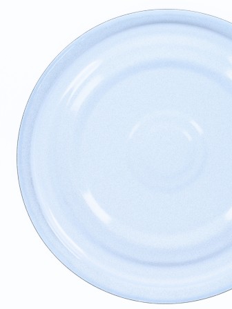 Ведро 12л 1224/4Рб Фруктовая фантазия с крышкой - голубой