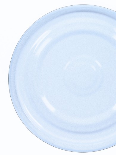 Ведро 12л 1224/4Рб Фруктовая фантазия с крышкой - голубой