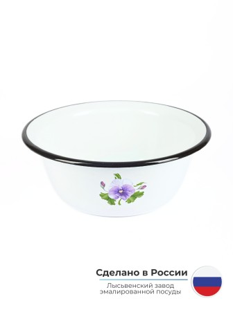 Миска 0,8 л C-0306/4 Анютины глазки