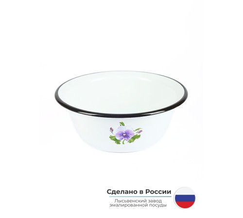 Миска 0,8л C-0306/4 Анютины глазки