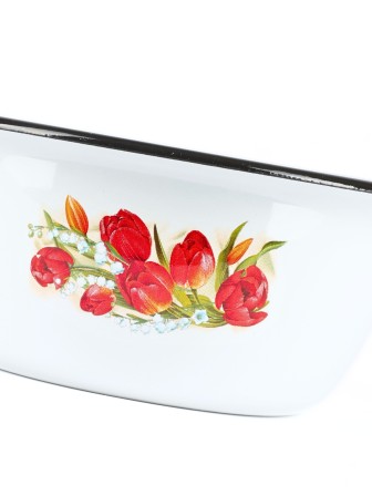 Миска 0,8 л C-0306/4 Ласковый май бел.