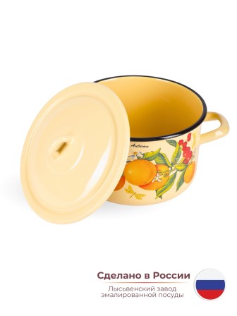 Кастрюля 2,9л С-16111/4КмЭ Фруктовая фантазия