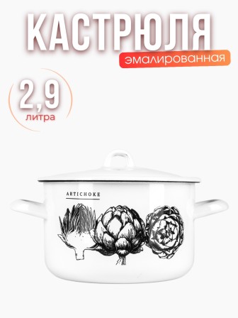Кастрюля 2,9л С-16111/4Э Artichoke