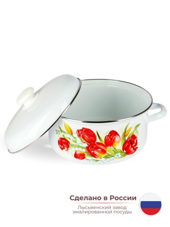 Кастрюля 4,5л С-1515АП2/4 Ласковый май