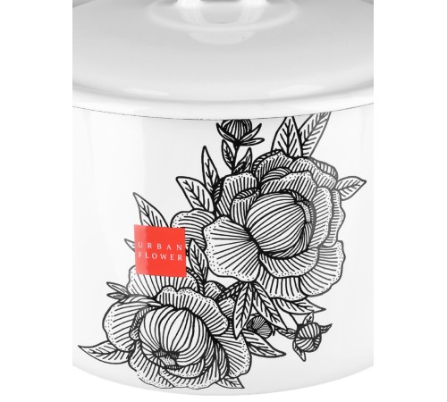 Кастрюля 4,3л С-16141/4Э Urban flower