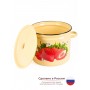 Кастрюля 9л С-1621/4Км Сочная клубника