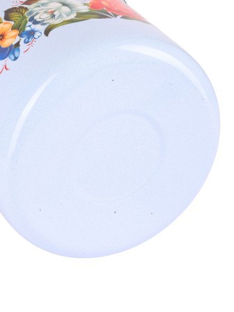 Кастрюля 12л С-1624/4Рб Татьяна - голубая, с крышкой