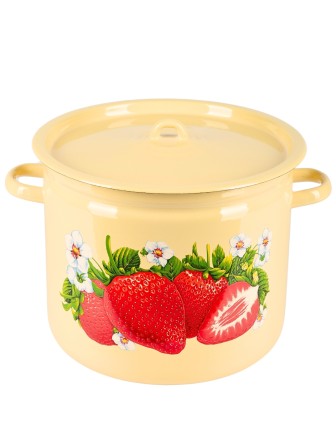 Кастрюля 12л С-1624/4Км Сочная клубника