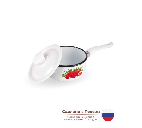 Кастрюля 0,6л C-1605П/4 Сочная клубника