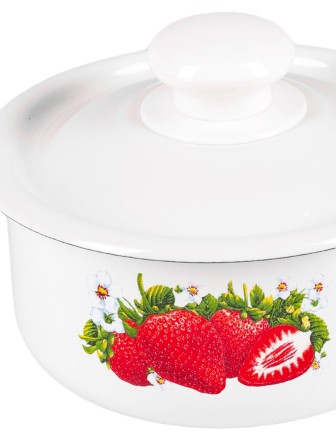 Кастрюля 0,6л C-1605П/4 Сочная клубника