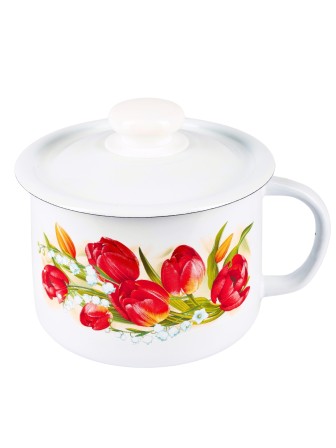 Кружка с крышкой 1л С-0207П2/4 Ласковый май