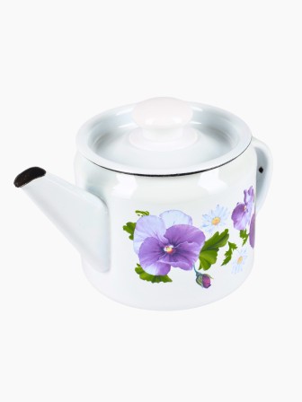 Чайник 1л С-2707П2/4Рч Анютины глазки