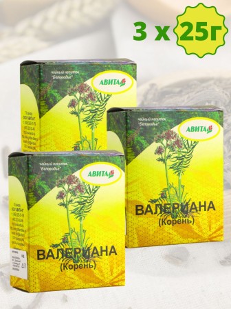 Фитосбор Авита Валериана (корень) 25 г х 3 шт