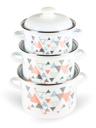 Набор 7 Треугольникик.2/3/4,5л С-007АП2/4