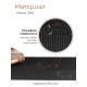 Коврик резиновый VORTEX 22463, Клен 40 х 60 см, черный 