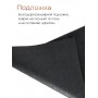 Коврик резиновый VORTEX 22463, Клен 40 х 60 см, черный 