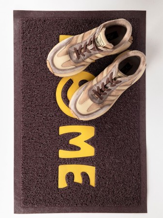 Коврик пористый VORTEX 22405 Home, 40 х 60 см, коричневый