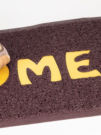 Коврик пористый VORTEX 22405 Home, 40 х 60 см, коричневый