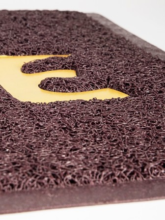 Коврик пористый VORTEX 22405 Home, 40 х 60 см, коричневый