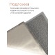 Коврик пористый VORTEX 22175, 40 х 60 см, серый 