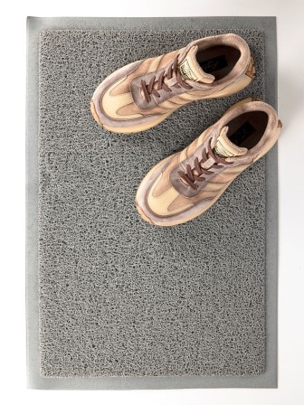 Коврик пористый VORTEX 22175, 40 х 60 см, серый 