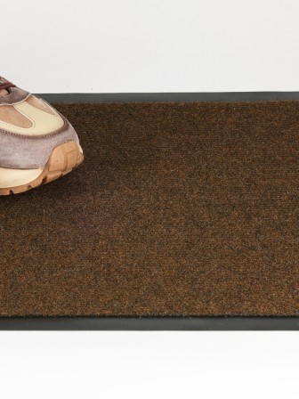 Коврик влаговпитывающий ребристый VORTEX 24188 TRIP 40 х 60 см, коричневый