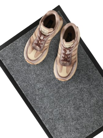 Коврик влаговпитывающий ребристый VORTEX 24189 TRIP 40 х 60 см, серый