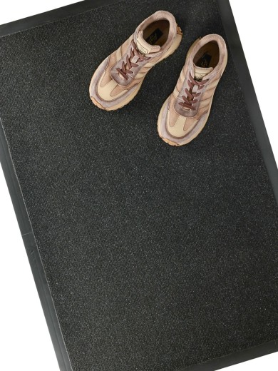 Коврик влаговпитывающий ребристый VORTEX 24196 TRIP, 60 х 90 см, черный