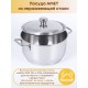 Кастрюля «Традиция» - 3,0 л, 200 мм, ТРС, КМ 3с62