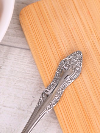 Ложка чайная М-3 Тройка СЧ-60/57 без рисунка, 6 шт