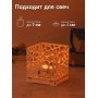 Подсвечник-трансформер куб 1 цвет белый 